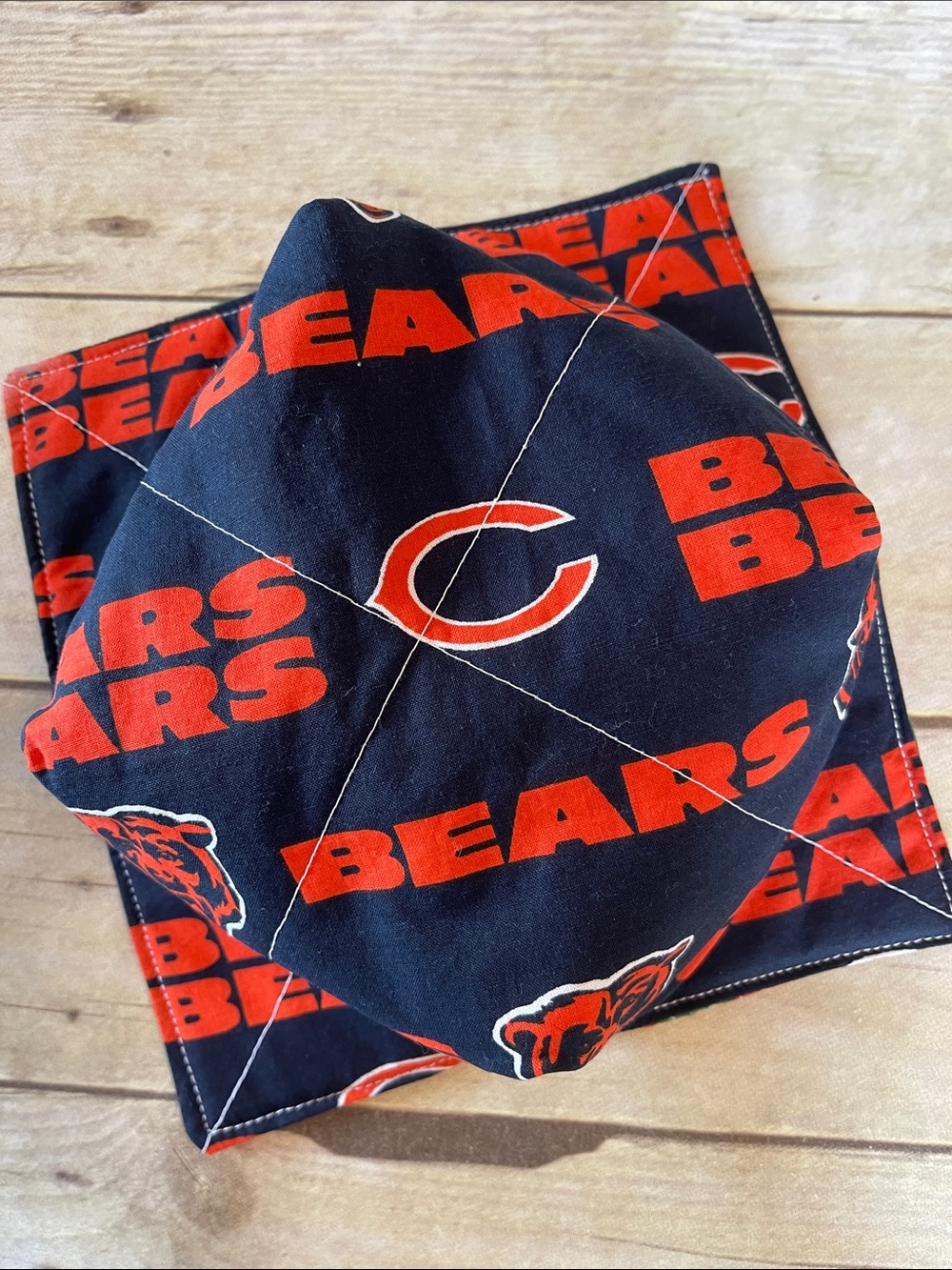 Microwave Bowl Cozy NFL Bears Reversible